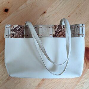 Berge Geuine Leather Bag with Hide